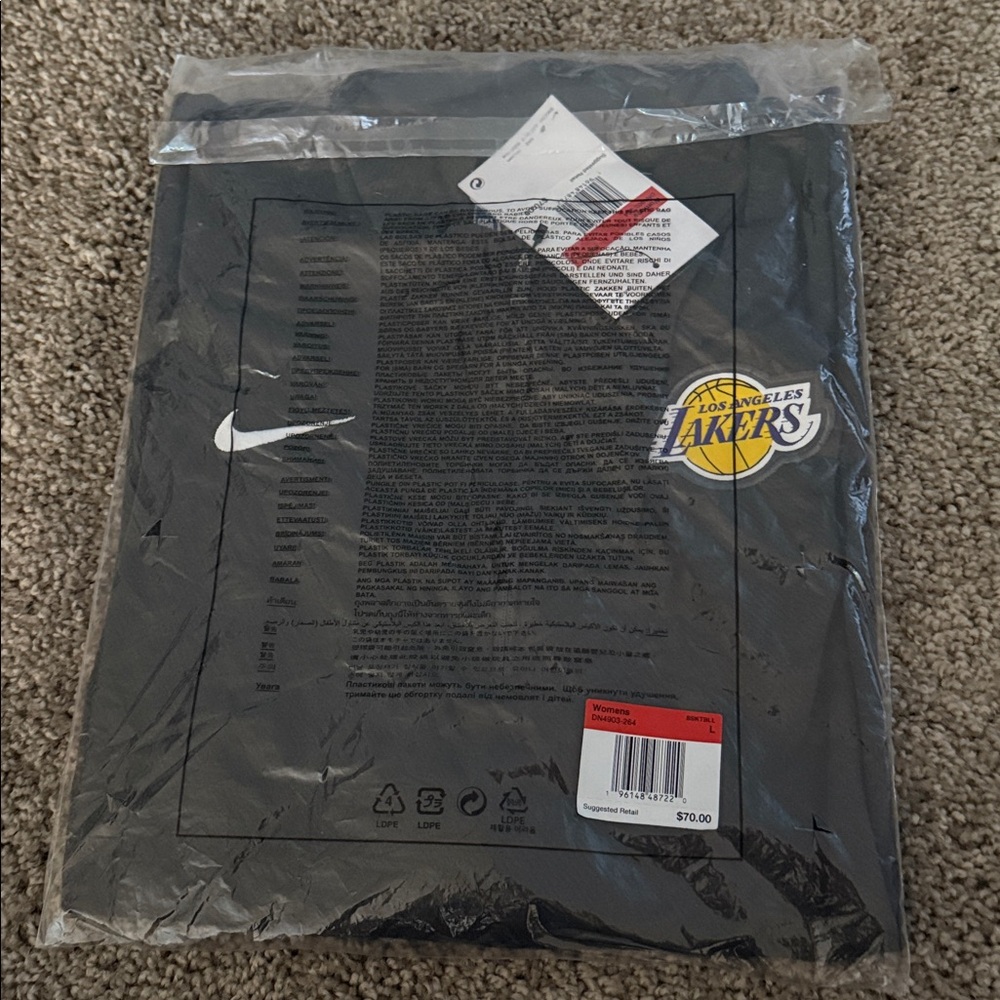 Women’s Los Angeles Lakers Nike Half-Zip Jacket